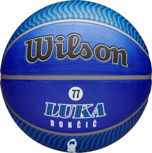 Wilson Wilson NBA Player Icon Luka Doncic Outdoor Ball WZ4006401XB Niebieskie 7 1