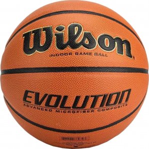 Wilson Piłka do koszykówki Evolution Pomarańczowa r. 6 (WTB0586XBEMEA) 1