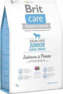 Brit CARE 3kg JUNIOR LARGE SALMON 1