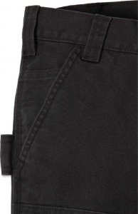 Carhartt Spodnie Stretch Duck Double Front Black 2
