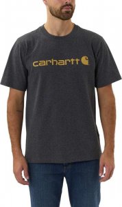 Carhartt Koszulka Carhartt Heavyweight Core Logo Carbon 2