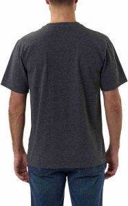 Carhartt Koszulka Carhartt Heavyweight Core Logo Carbon 3