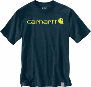 Carhartt Koszulka Carhartt Heavyweight Core Logo Night Blue 1