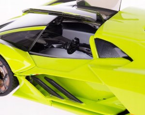 Bburago Bburago Race Lamborghini Essenza SCV12 Model Vehicle (green/black) 3