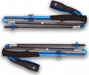 Black Diamond Black Diamond trekking poles Distance Carbon FLZ, fitness device (blue, 1 pair, 95-110 cm) 3