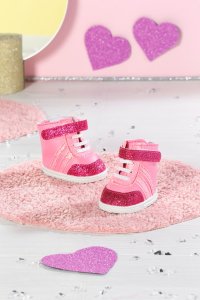 Zapf ZAPF Creation BABY born sneakers pink 43cm, doll accessories 8