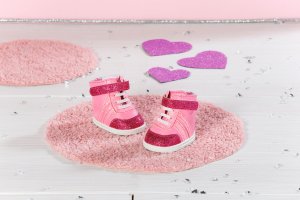 Zapf ZAPF Creation BABY born sneakers pink 43cm, doll accessories 9