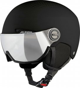 Alpina Kask zimowy ALPINA ARBER VISOR Q LITE BLACK MATT 54-58 1