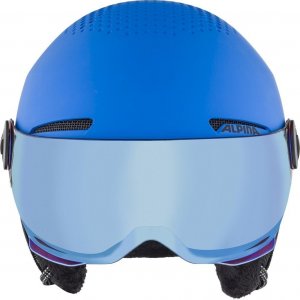 Alpina Kask zimowy ALPINA ZUPO VISOR Q-LITE BLUE MATT 51-55 2