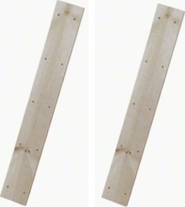 Wamar-Sosenka Noga 2 szt do regału MAXI wysokość 64 cm Naturalna Surowa Drewno sosnowe / Wamar-Sosenka 1