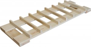 Wamar-Sosenka Półka na butelki do regału MAXI 80x26,5 cm Drewno sosnowe 2