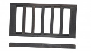 Wamar-Sosenka Półka 2 szt na skrzynki do regału drewnianego LSR Szary 70x33cm Olejowany 5