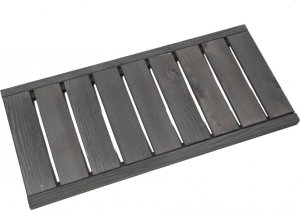 Wamar-Sosenka Półka prosta 2 szt do regału drewnianego LSR Szary 70x33cm Olejowany 2