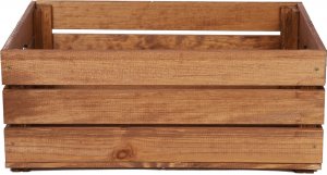 Wamar-Sosenka Drewniana Skrzynia 22x60x40 cm Brązowa Olejowana Szlifowana Drewno sosnowe 51 litrów / Wamar-Sosenka 3