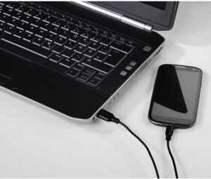 Kabel USB Hama USB-A - USB-C 0.75 m Czarny (001357840000) 4