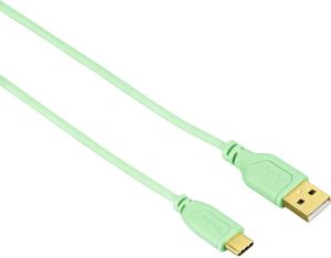 Kabel USB Hama USB-A - 0.75 m Zielony (001357860000) 1