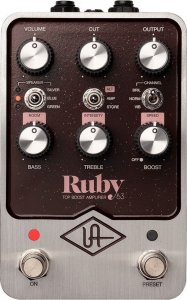 Universal Universal Audio UA UAFX Ruby '63 Top Boost Amplifier - Efekt Gitarowy 1