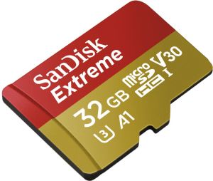 Karta SanDisk Extreme MicroSDHC 32 GB Class 10 UHS-I/U3 A1 V30 (SDSQXAF-032G-GN6AA) 4