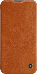 Nillkin Etui Nillkin Qin Leather Pro Apple iPhone 14 brązowy 1