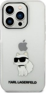 Karl Lagerfeld Etui Karl Lagerfeld KLHCP14XHNCHTCT Apple iPhone 14 Pro Max transparent hardcase IML NFT Choupette 3
