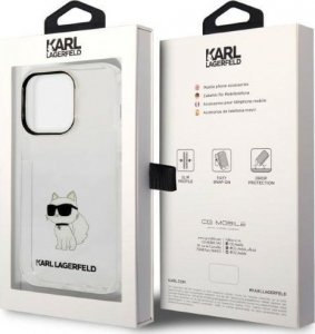 Karl Lagerfeld Etui Karl Lagerfeld KLHCP14XHNCHTCT Apple iPhone 14 Pro Max transparent hardcase IML NFT Choupette 8