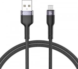 Kabel USB Tech-Protect USB-A - microUSB 1 m Czarny (THP1599) 1