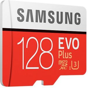 Karta Samsung Evo Plus MicroSDXC 128 GB Class 10 UHS-I/U3  (MB-MC128GA/EU) 1