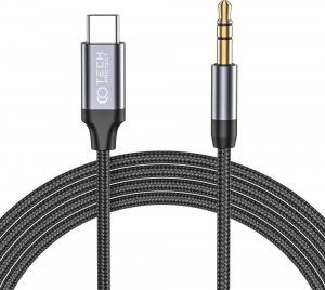 Kabel USB Tech-Protect USB-C - mini Jack 3.5 mm 1 m Czarny (THP1582) 1