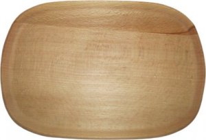 Deska do krojenia Yolli 3x Tacka Miska Taca Drewniana Talerz Drewniany Owalny 7