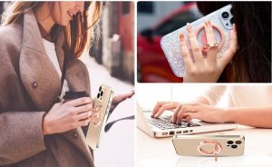 Kingxbar Uchwyt na palec/stojak Kingxbar Katie różowy 14