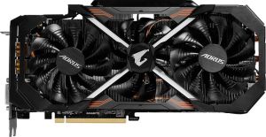 Karta graficzna Gigabyte GeForce GTX 1080 Aorus 8GB GDDR5X (256 Bit) HDMI, DVI-D, 3xDP, BOX (GV-N1080AORUS-8GD) 3