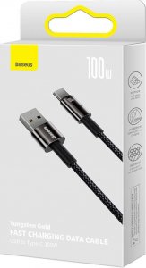 Kabel USB Baseus USB-A - USB-C 1 m Czarny (CAWJ000001) 16