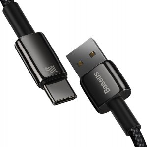 Kabel USB Baseus USB-A - USB-C 1 m Czarny (CAWJ000001) 18