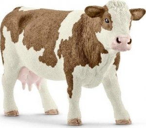 Figurka Schleich Krowa rasy simentalskiej farm world 1