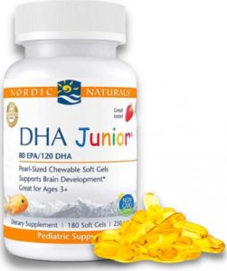 Nordic naturals Nordic Naturals DHA Junior 180 kapsułek 1
