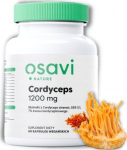 Osavi Osavi Cordyceps maczużnik 1200mg 60 kapsułek 1