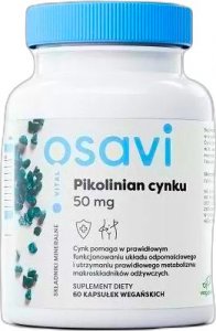 Osavi Osavi Pikolinian Cynku, 50mg - 60 kapsułek 1