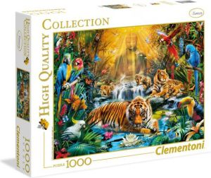 Clementoni Puzzle 1000el HQ Mystic Tigers (39380) 1