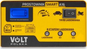 Volt VOLT PROSTOWNIK AKUMULATOROWY SMART 6V/12V 15A A16 1