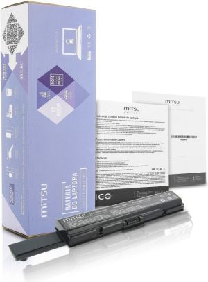 Bateria Mitsu do Toshiba A200, A300, 6600 mAh, 10.8 V (BC/TO-A200H) 5
