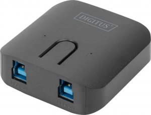 Adapter USB Digitus Przełącznik USB 3.0 Super Speed 5 Gbps, 2 PC - 1 Urządzenie, samozasilający 1
