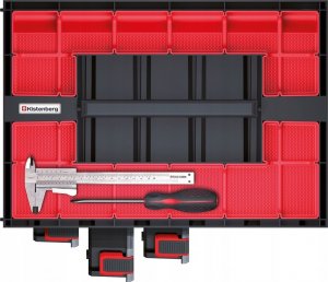 Kistenberg Walizka Narzędziowa TAGER CASE z 5 Organizerami 9