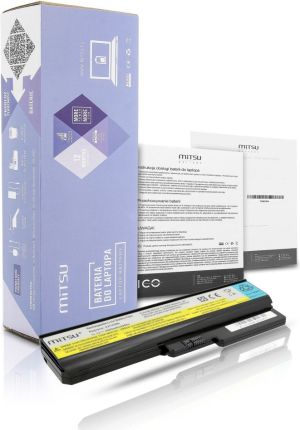 Bateria Mitsu do Lenovo IdeaPad G450, G530, G550, 4400 mAh, 11.1 V (BC/LO-G430) 5