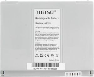 Bateria Mitsu do Apple MacBook Pro 15.4', 5600 mAh, 10.8V (BC/AP-A1175) 2