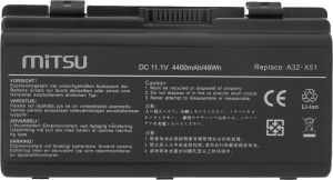Bateria Mitsu do Asus T12, X51, X58, 4400 mAh, 11.1 V (BC/AS-X51) 3