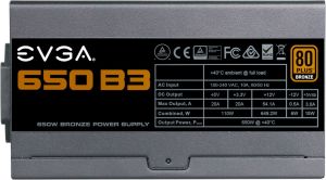 Zasilacz EVGA B3 650W (220-B3-0650-V2) 4