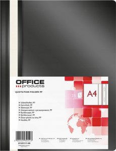 Office Products SKOROSZYT ZWYKŁY A4 MIĘKKI OFFICE PRODUCTS CZARNY 1