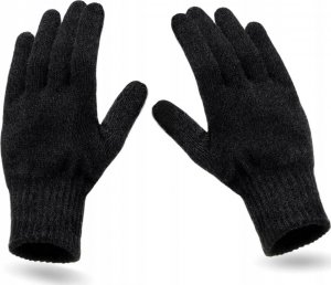 Nandy Ciepłe Rękawiczki Męskie Zimowe Uniwersalne Szare 1