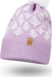 Nandy Nandy Komplet Czapka Szalik Ciepły Zimowy Choinki 3