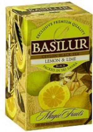 Basilur Herbata Magic Fruits cytryna i limonka 20 x 2g saszetka 1